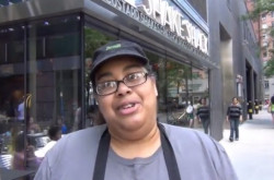 Annette Feliciano at Shake Shack