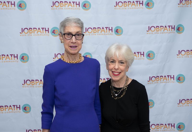 Emily Menlo Marks hired Fredda Rosen, Job Path’s executive director, in 1980.