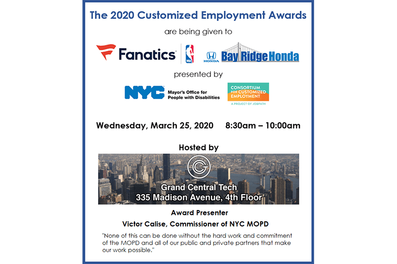 2020-Awards-800x533B 2020 Customized Employment Awards